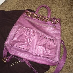Isabella Fiore leather handbag tote NWOT